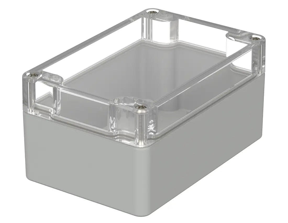 Bopla Euromas Kapsling M216G, 80×120×60 mm, klar gennemsigtig låg