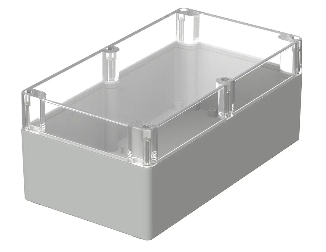 Bopla Euromas Enclosure M255G, 200×360×150 mm, clear transparent lid